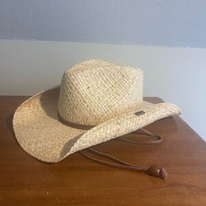 Brand new STETSON LAUREL STRAW HAT size medium
